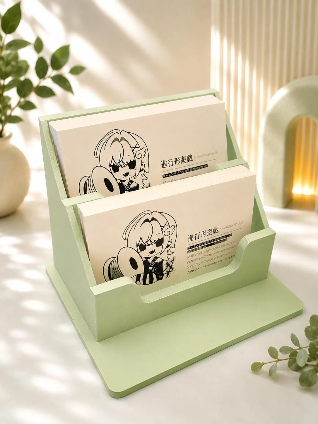 2-Tier Business Card Holder, photo 2 of 4