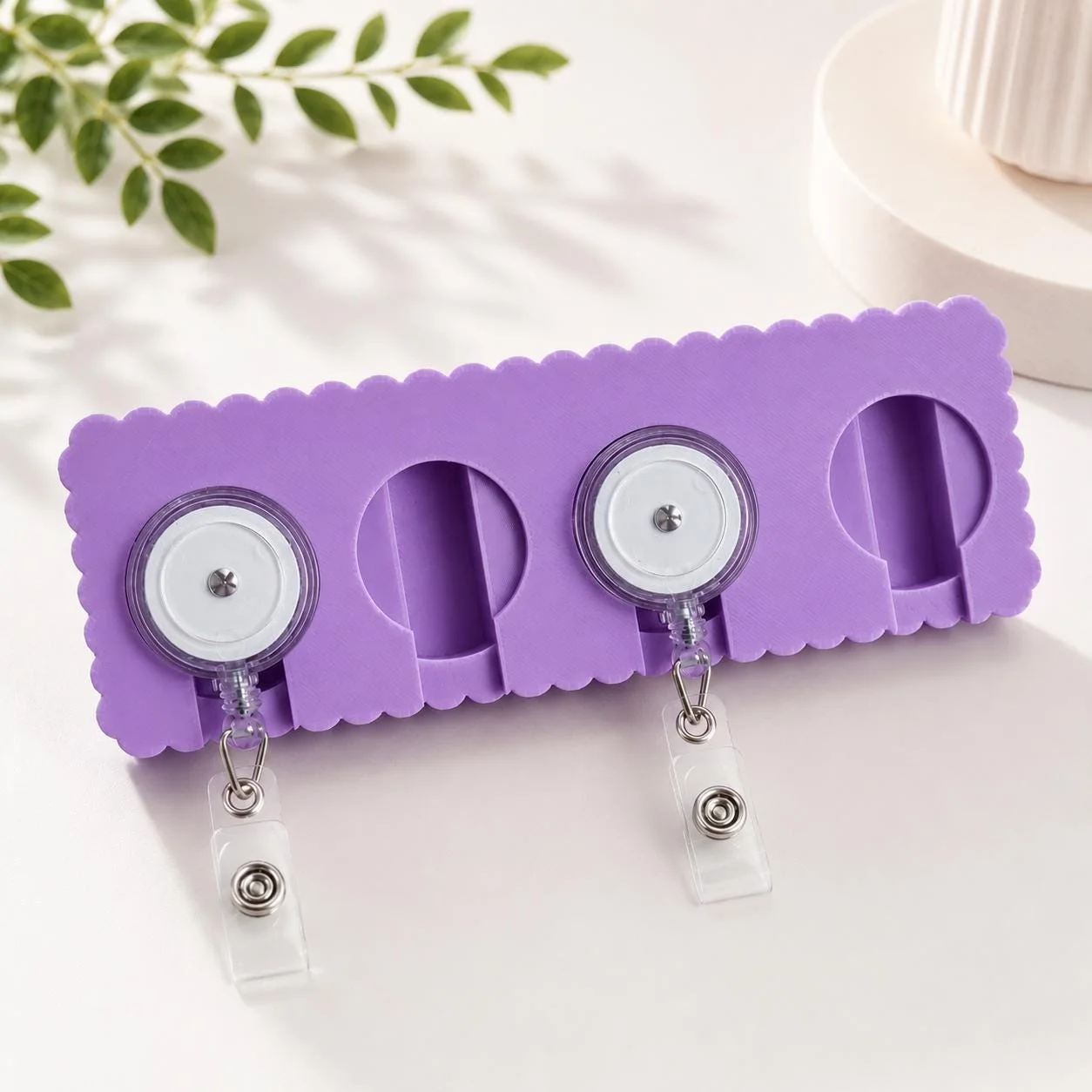 4-Slot Badge Reel Assembly Jig, photo 2 of 4