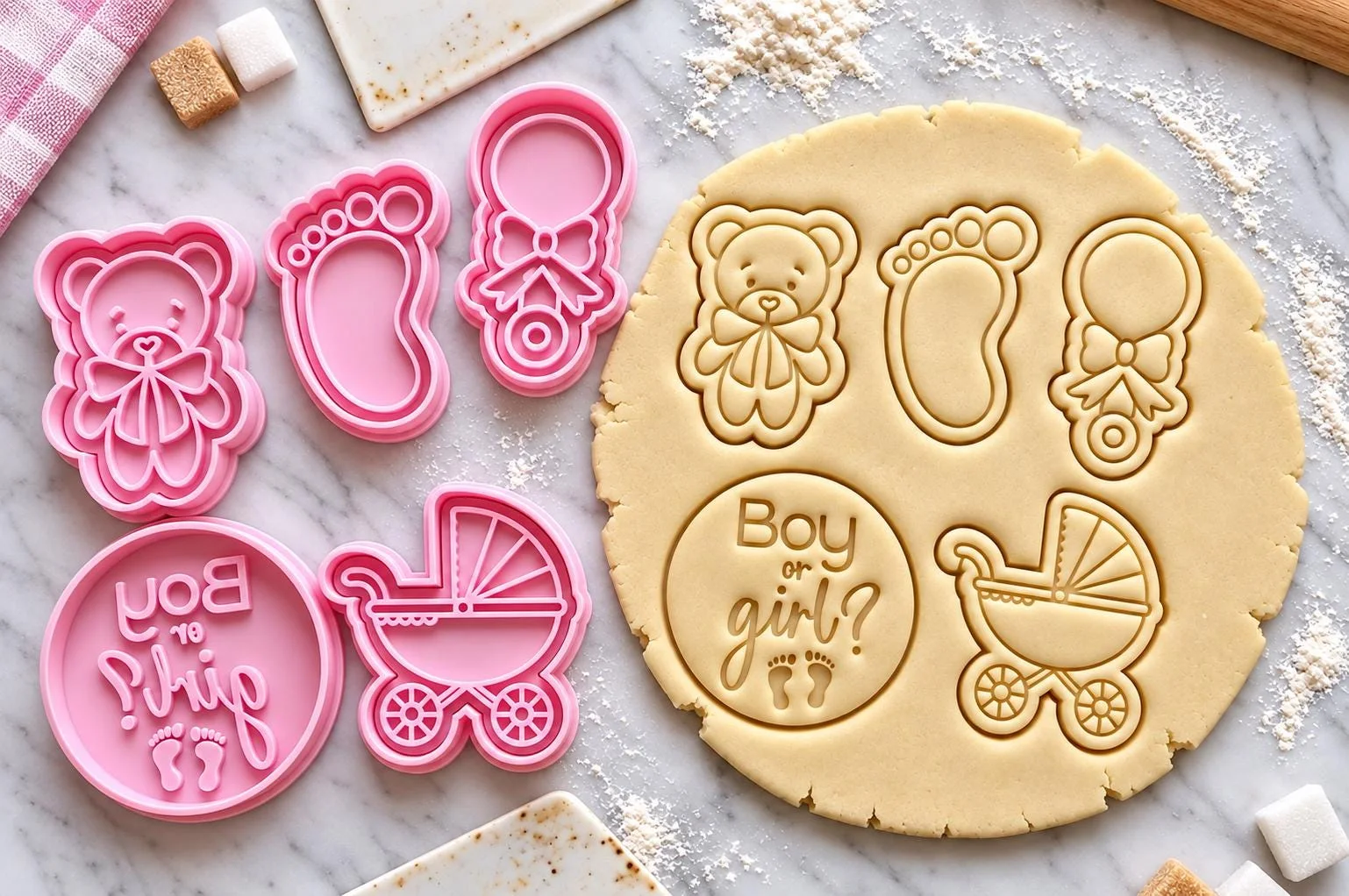 Baby Shower Cookie Cutter Set, photo 3 of 3
