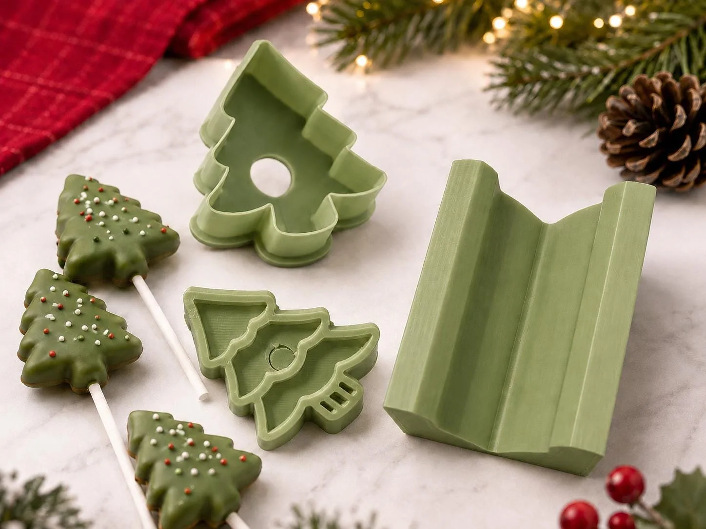 Christmas Tree Cake Pop Mold, photo 2 of 2