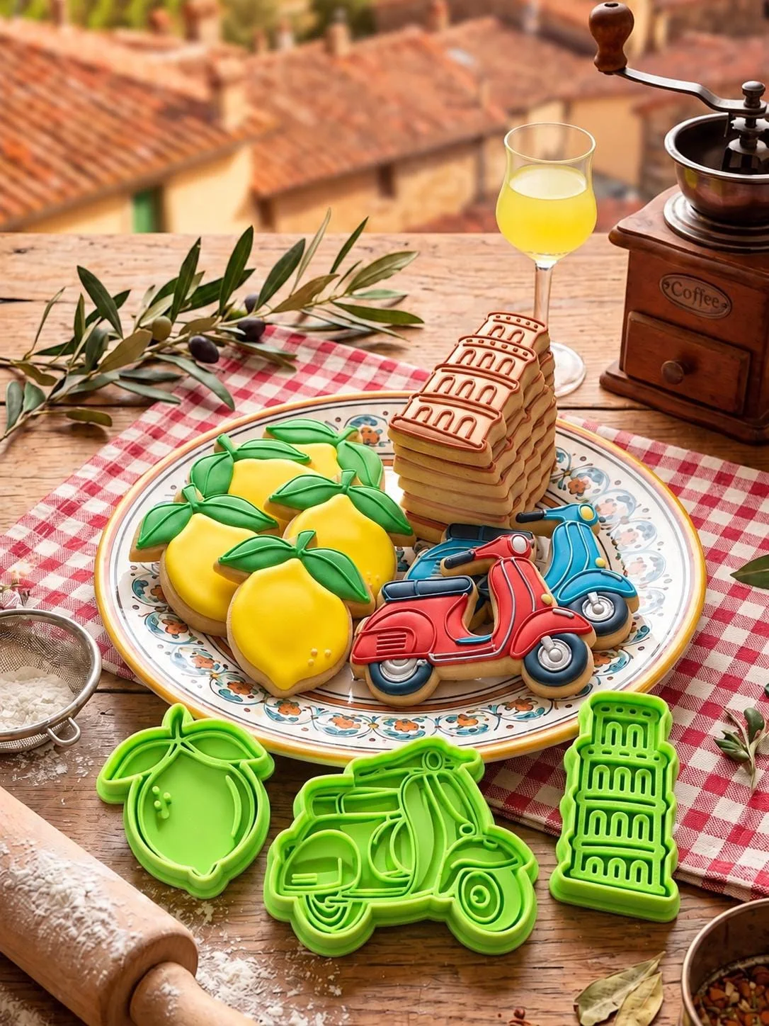 Italian Summer Cookie Cutter Set, photo 3 of 4