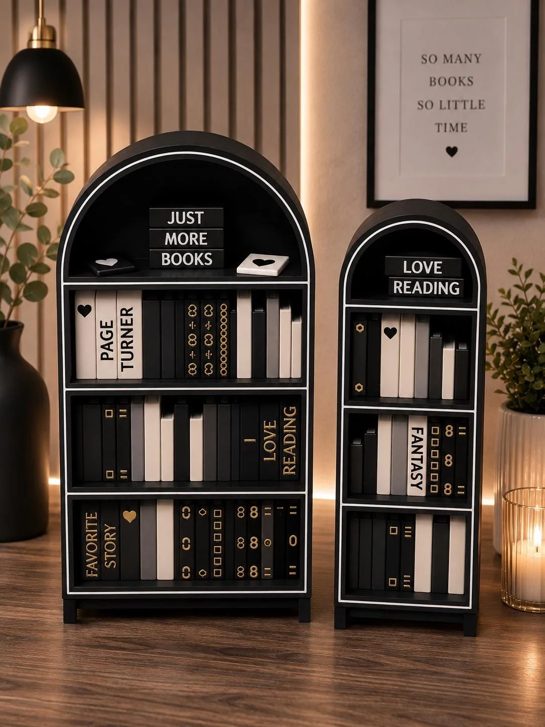 Miniature Arched Bookshelf Decor, photo 3 of 4
