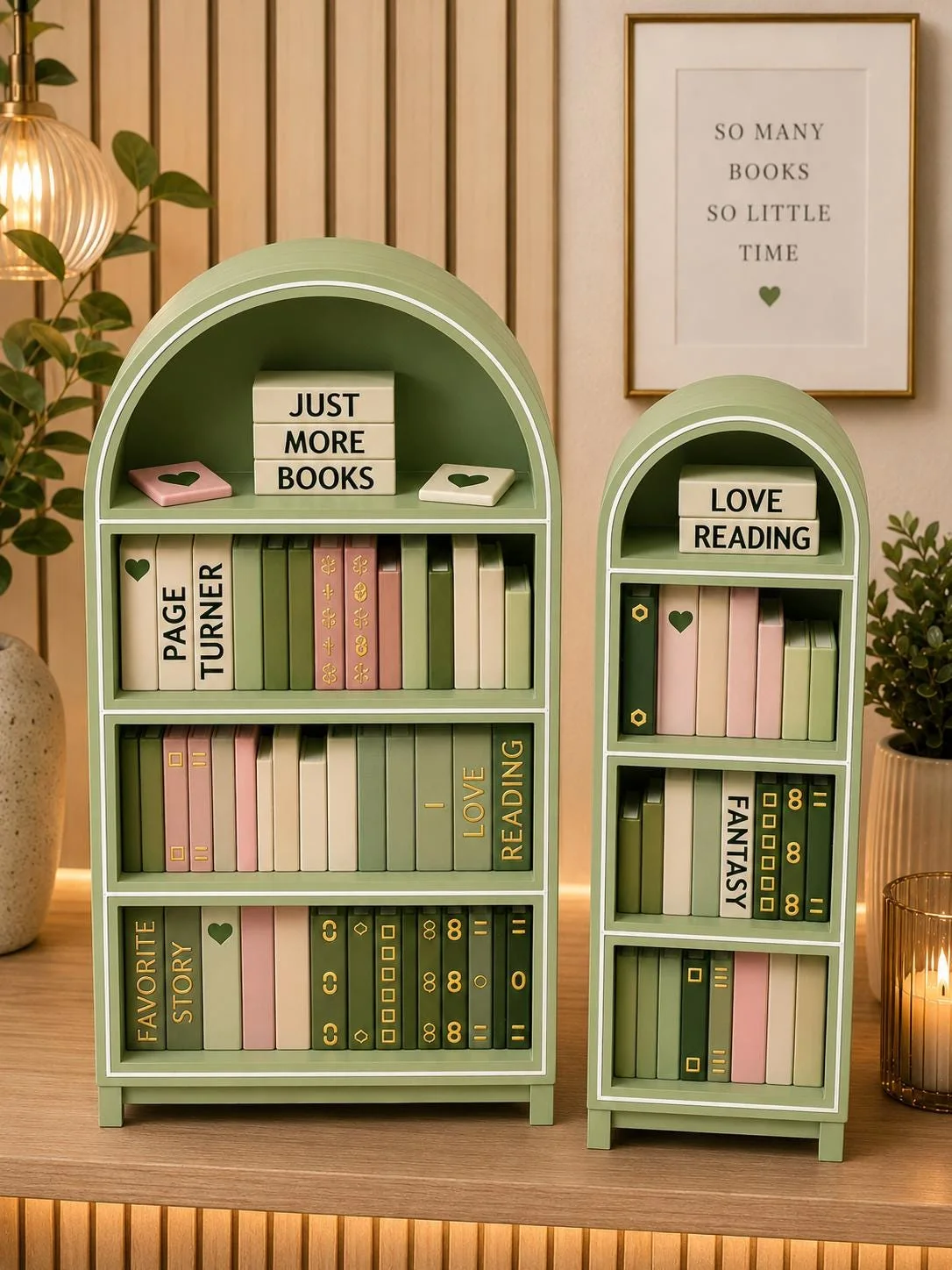Miniature Arched Bookshelf Decor, photo 4 of 4