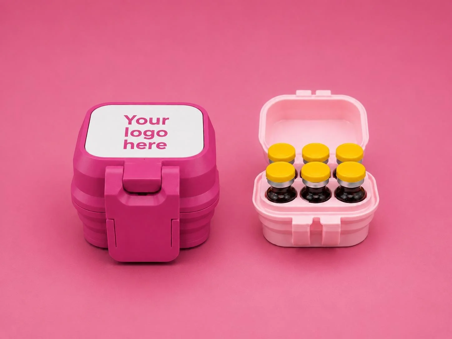 Personalized 6 Vial Storage Case, photo 2 of 4
